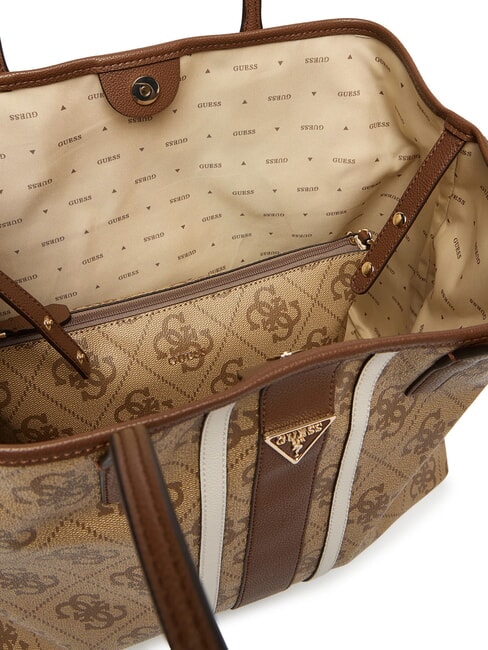 VICTORIA 2 Borsa a spalla, con pochette latte logo/brown - Borse Donna