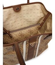 GUESS VICTORIA 2 Borsa a spalla, con pochette latte logo/brown - Borse Donna - 5