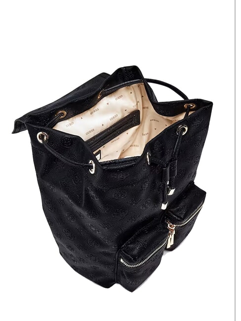 MANHATTAN 2 Zaino black logo - Borse Donna