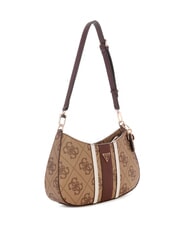 GUESS NOELLE 2 TOP Borsa a spalla latte logo/brown - Borse Donna - 3