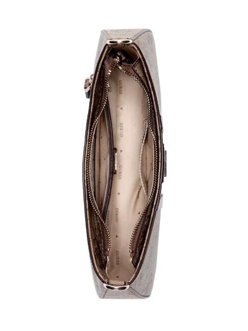 NOELLE 2 TOP Borsa a spalla latte logo/brown - Borse Donna