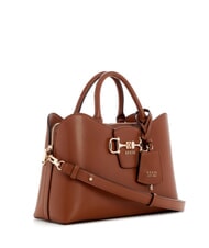 GUESS JANIE Borsa a mano, con tracolla COGNAC - Borse Donna - 2