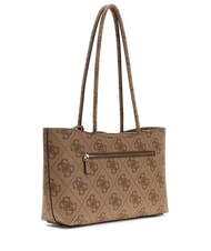 GUESS JANIE LOGO Shopper a spalla LATTE LOGO - Borse Donna - 3