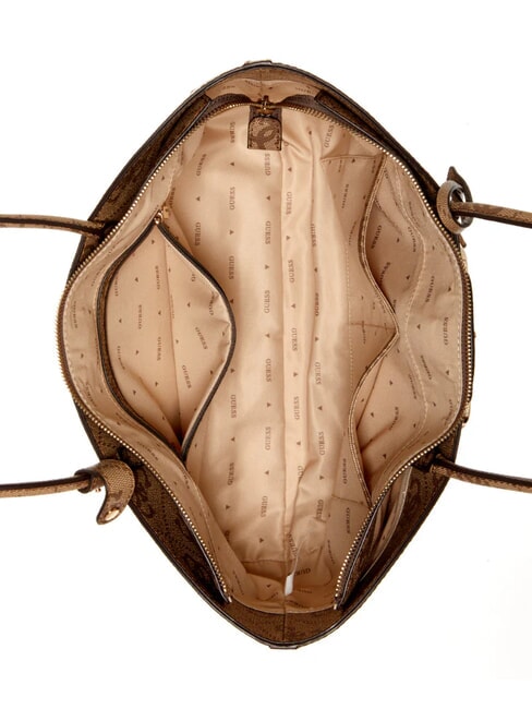 JANIE LOGO Shopper a spalla LATTE LOGO - Borse Donna