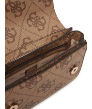 GUESS JANIE LOGO Mini Bag a tracolla LATTE LOGO - Borse Donna - 4