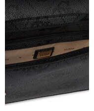 GUESS JANIE LOGO Mini Bag a tracolla coal - Borse Donna - 4