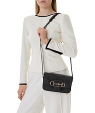 GUESS JANIE LOGO Mini Bag a tracolla coal - Borse Donna - 5