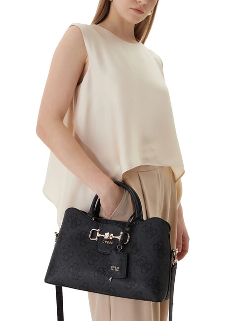 JANIE LOGO Borsa a mano, con tracolla coal - Borse Donna