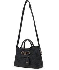 GUESS JANIE LOGO Borsa a mano, con tracolla coal - Borse Donna - 3