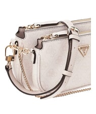 GUESS NOELLE 2 Doppia borsa a tracolla bone logo - Borse Donna - 3