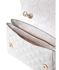 GUESS GIULLY 2 CONVERTIBLE Borsetta a spalla / a tracolla OFFWHITE - Borse Donna - 3