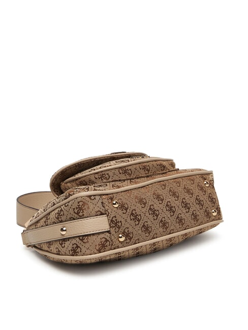 JESSA Borsa a spalla LATTE LOGO - Borse Donna