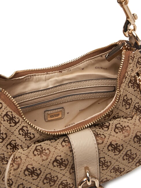 JESSA Borsa a spalla LATTE LOGO - Borse Donna