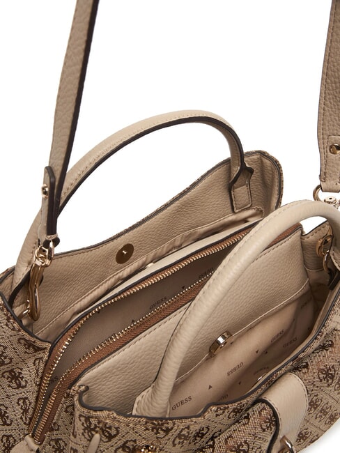 EMELIE LOGO2 Borsa a mano, con tracolla LATTE LOGO - Borse Donna