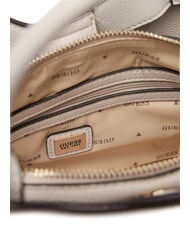GUESS MERIDIAN 2 Borsa a mano, con tracolla removible avorio - Borse Donna - 5