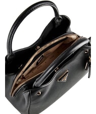 GUESS MERIDIAN 2 Borsa a mano, con tracolla removible NERO - Borse Donna - 3