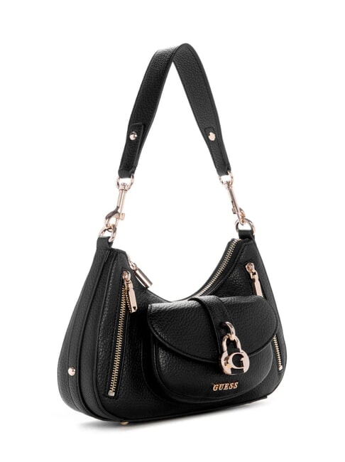 JESSA Borsa Hobo a spalla NERO - Borse Donna
