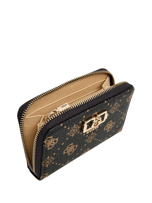 EMELIE Portafoglio Medio espresso logo - Portafogli Donna