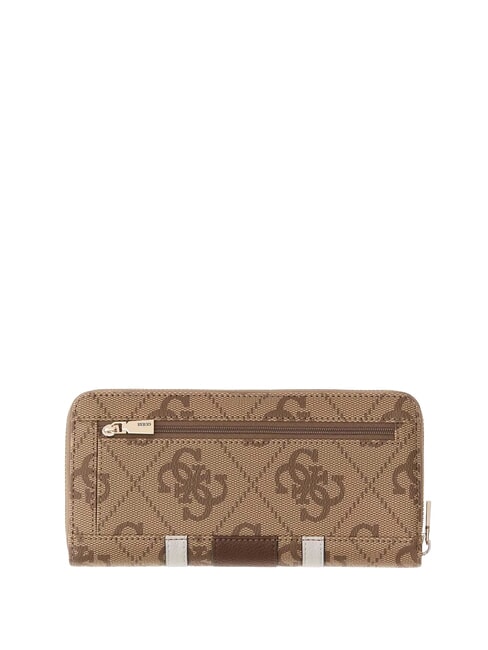 LAUREL 2 Portafoglio con polsierina latte logo/brown - Portafogli Donna