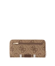 GUESS LAUREL 2 Portafoglio con polsierina latte logo/brown - Portafogli Donna - 3