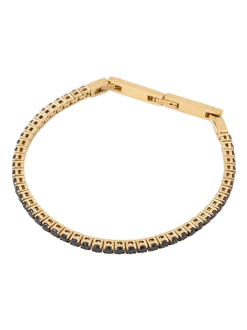 ETERNITY Bracciale yellow gold/black - Bracciali Donna