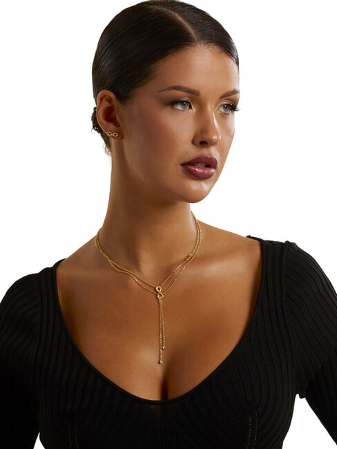 ENDLESS DREAM Collana, charm a forma di infinito yellow gold - Collane