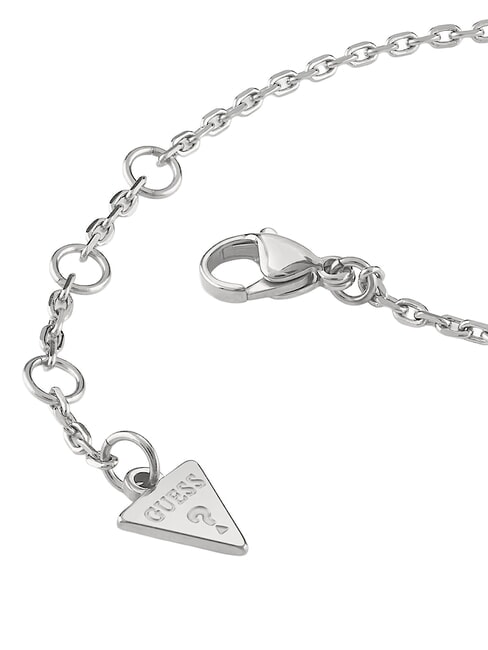 CALYPSO Bracciale con sfera e cristalli SILVER - Bracciali Donna