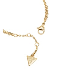 GUESS PERFECT Bracciale con charm cerchi intrecciati yellow gold - Bracciali Donna - 2