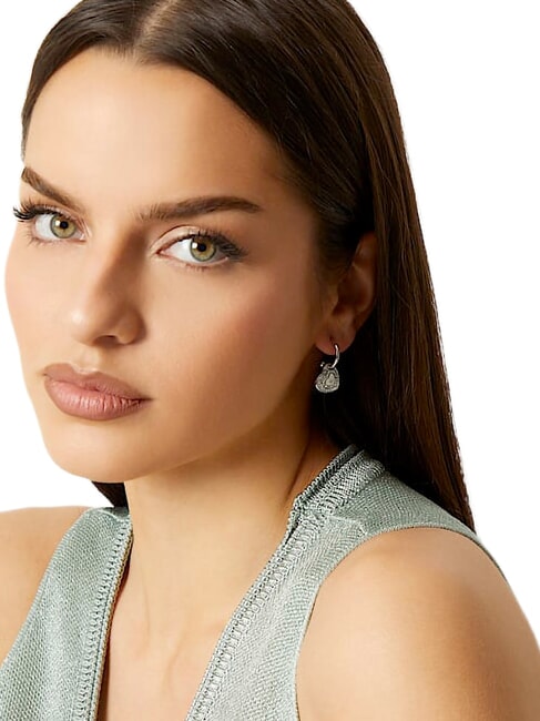 AMAMI Orecchini, motivo cuore SILVER - Orecchini