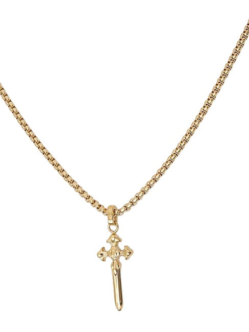 SOUTH ALAMEDA Collana motivo croce yellow gold - Collane