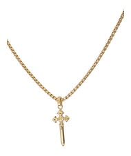 GUESS SOUTH ALAMEDA Collana motivo croce yellow gold - Collane - 2
