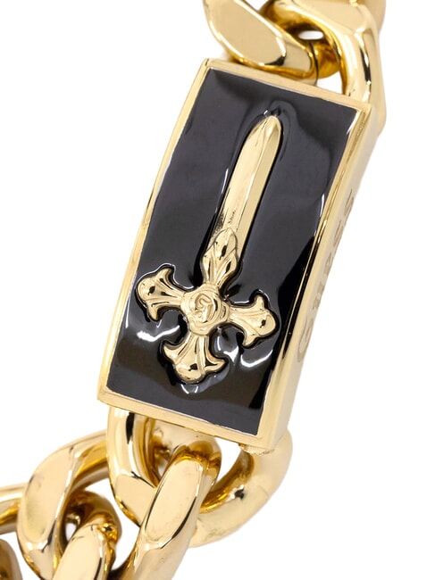 SOUTH ALAMEDA Bracciale a cerchio yellow gold/black - Bracciali Donna