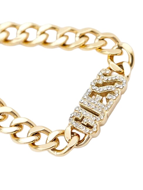 ARM PARTY Bracciale con logo Guess yellow gold - Bracciali Donna