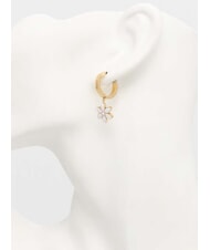 GUESS WHITE LOTUS Orecchini motivo loto oro - Orecchini - 2