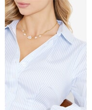 GUESS WHITE LOTUS Collana, motivo multi loto oro - Collane - 2