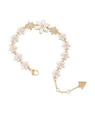 GUESS WHITE LOTUS Bracciale, multi charm motivo loto oro - Bracciali Donna - 3