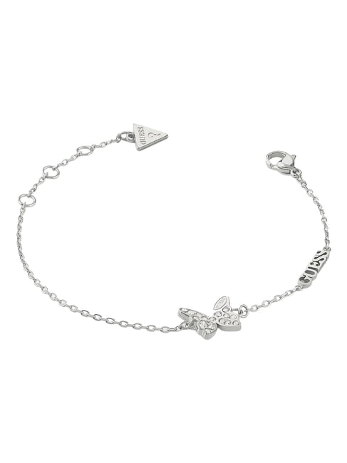 CHRYSALIS Bracciale, charm a forma di farfalla SILVER - Bracciali Donna