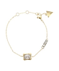 GUESS BAMBOO Bracciale, charm singolo centrale e logo yellow gold - Bracciali Donna - 2