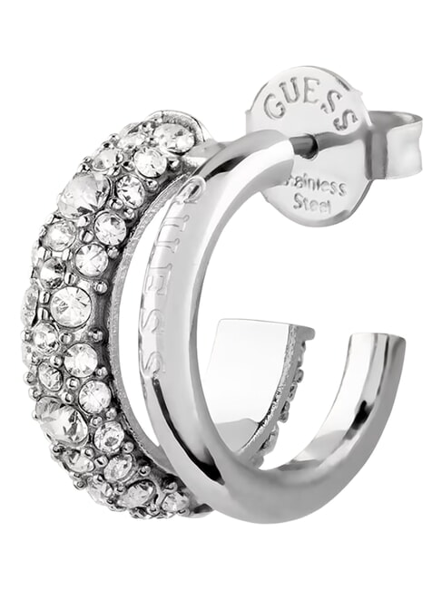 FABULOUS ME Orecchini, modello a cerchietto doppio SILVER - Orecchini