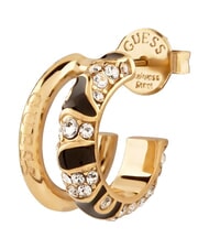 GUESS FABULOUS ME Orecchini, con incisione Guess yellow gold/black - Orecchini - 3