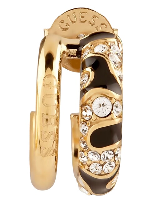 FABULOUS ME Orecchini, con incisione Guess yellow gold/black - Orecchini