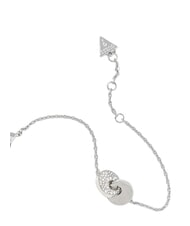 GUESS BLOOMING SUMMER Bracciale con due cerchi intrecciati SILVER - Bracciali Donna - 3