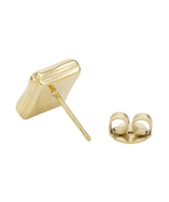 GUESS BAMBOO Orecchini, modello quadrato yellow gold - Orecchini - 4