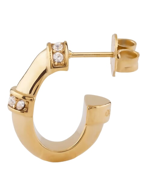 BAMBOO Orecchini, modello a cerchio yellow gold - Orecchini