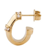 GUESS BAMBOO Orecchini, modello a cerchio yellow gold - Orecchini - 4