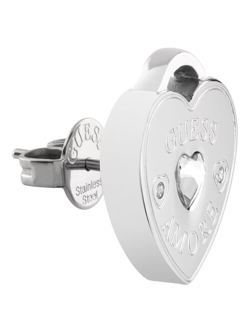 AMORE Orecchini, charm a cuore SILVER - Orecchini