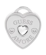 GUESS AMORE Orecchini, charm a cuore SILVER - Orecchini - 4