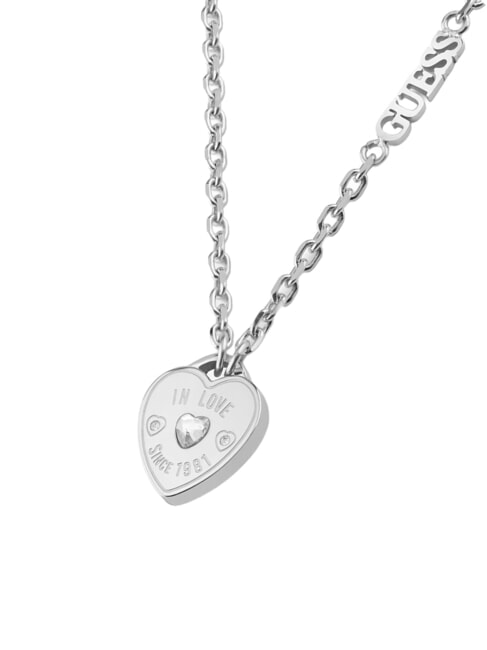 AMORE Bracciale, charm solitario a cuore SILVER - Bracciali Donna