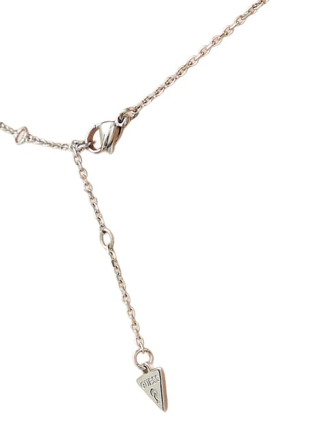 AMORE Collana, charm a cuore con zirconia cubica SILVER - Collane