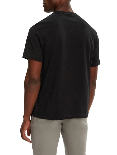 REGULAR LOGO T-Shirt in cotone jetbla - T-shirt Uomo